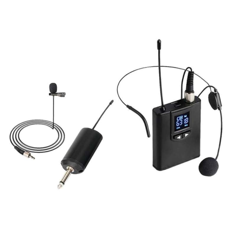 Promo UHF Wireless Headset Lavalier 