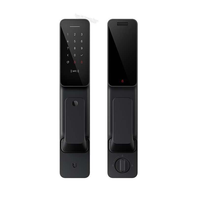 Jual Xiaomi Mijia Smart Door Lock Keyless Fingerprint Nfc Kunci Pintu Rumah Mjznmst01yd Black Online Januari 2021 Blibli