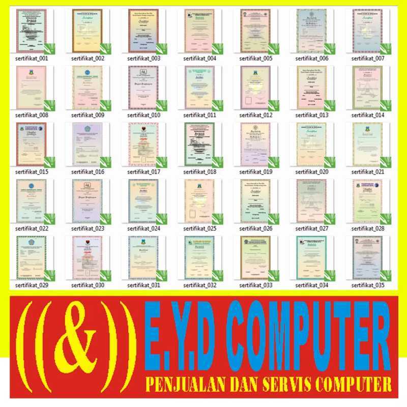 Frame Piagam Cdr