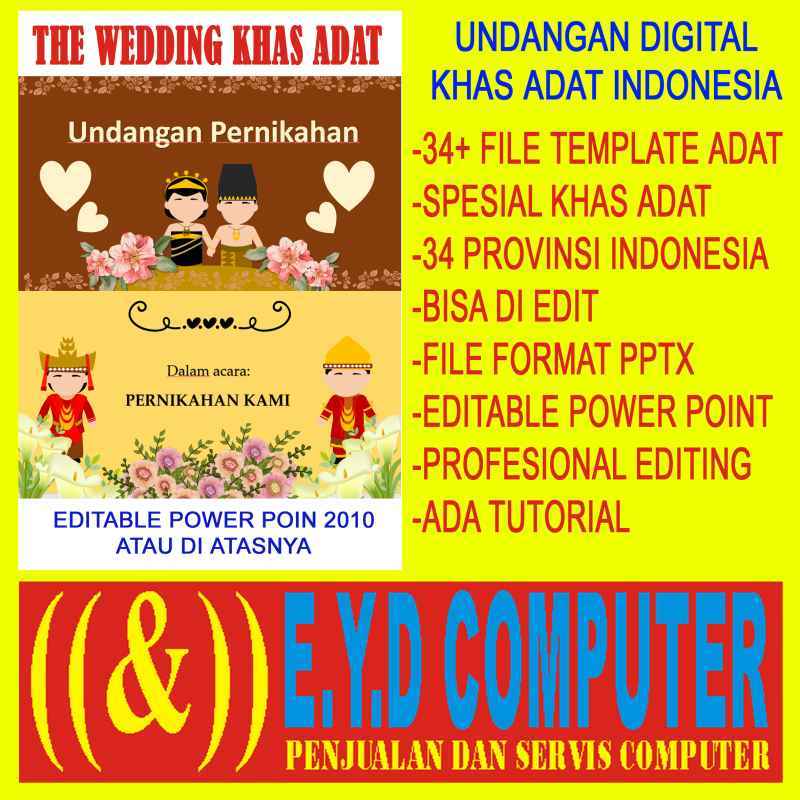 Jual Desain Template Undangan Digital Khas Adat Indonesia 34 Provinsi Editing Power Point Online Februari 2021 Blibli Kamu bisa menemukan penjual template undangan dari seluruh indonesia yang. desain template undangan digital khas adat indonesia 34 provinsi editing power point