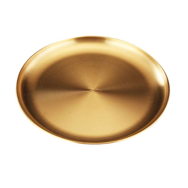 Jual Stainless Steel Dinner Plate 20cm 23cm Round Strong Outdoor Camping Picnic Online Oktober 2020 Blibli Com