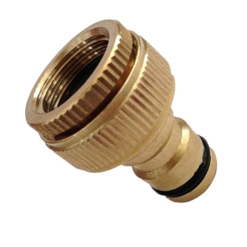 Jual Brass Garden Hose Tap Connector 1 2 And 3 4 Outdoor Threaded Faucet Online November 2020 Blibli Com