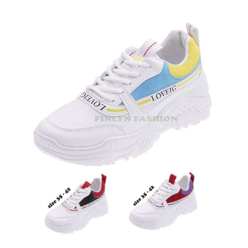 Jual Sepatu Olahraga Putih Wanita Import Sepatu Sneaker Olahraga Perempuan Sneakers Fashion Cewek Terbaru Sp 056 Online November 2020 Blibli Com
