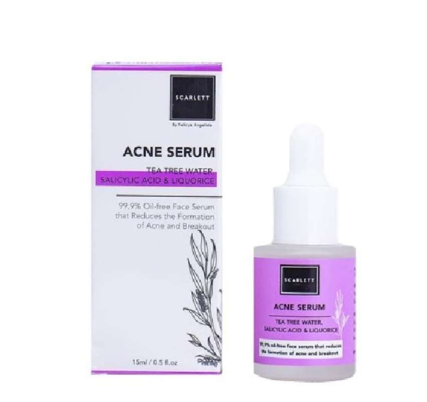 Jual Scarlett Whitening Acne Serum 100 Original Online Desember 2020 Blibli
