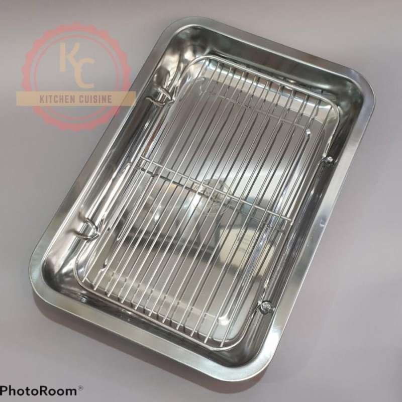 Nampan Set Cooling Rack Stainless 36 x 27 Peniris Nampan oven