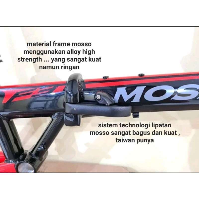 Mosso folding store bike f3