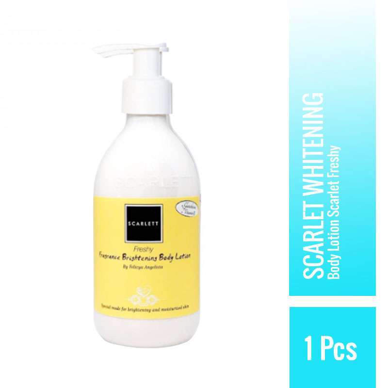 Jual Scarlett Whitening Body Lotion Bpom Lotion Scarlett Whitening Freshy Terbaru Juli 2021 Blibli