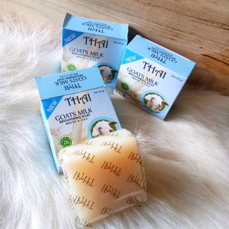 Jual Sabun Perontok Daki Dan Penghilang Daki Terampuh Thai Goats Milk Soap 50g 100 Asli Original Bpom Sabun Pencerah Kulit Sabun Pemutih Badan Aman Online Januari 2021 Blibli