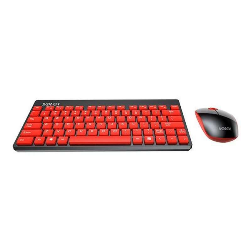 Promo ROBOT KM3000. Wireless Desktop Keyboard and Mouse di ...