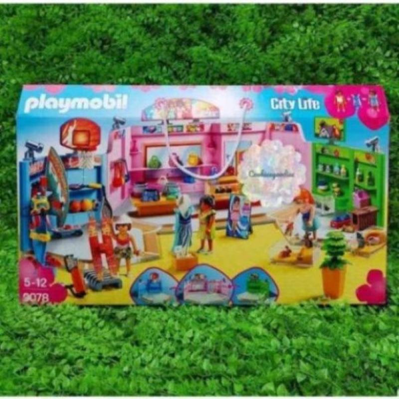 Playmobil city life shopping sales plaza