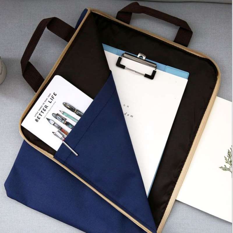 Jual Tas Kanvas Pelindung Folder Dokumen Laptop Tl 001 Online November 2020 Blibli Com