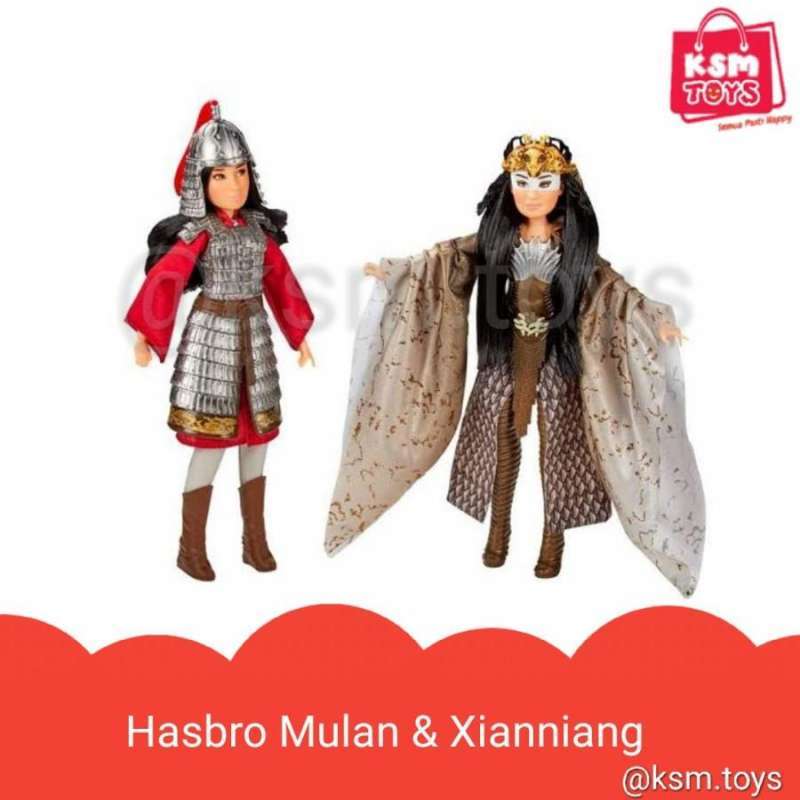 Jual Hasbro Princess Mulan And Xianniang Action Figure Di Seller