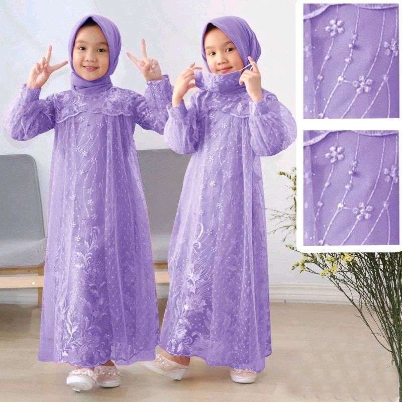 Baju brokat anak modern outlet