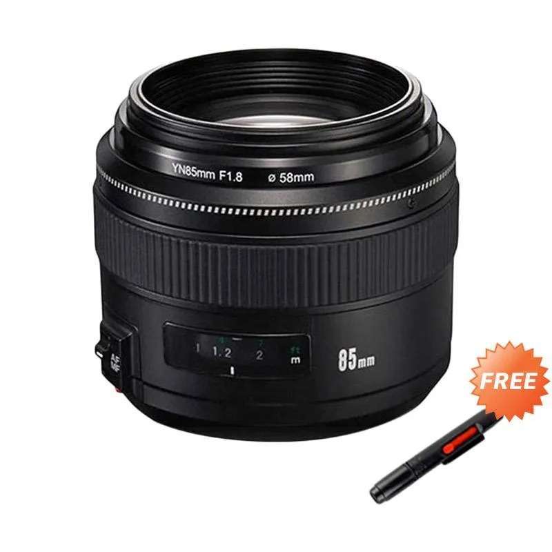 yongnuo yn 85mm f 1 8 lens for canon ef free lenspen pembersih lensa