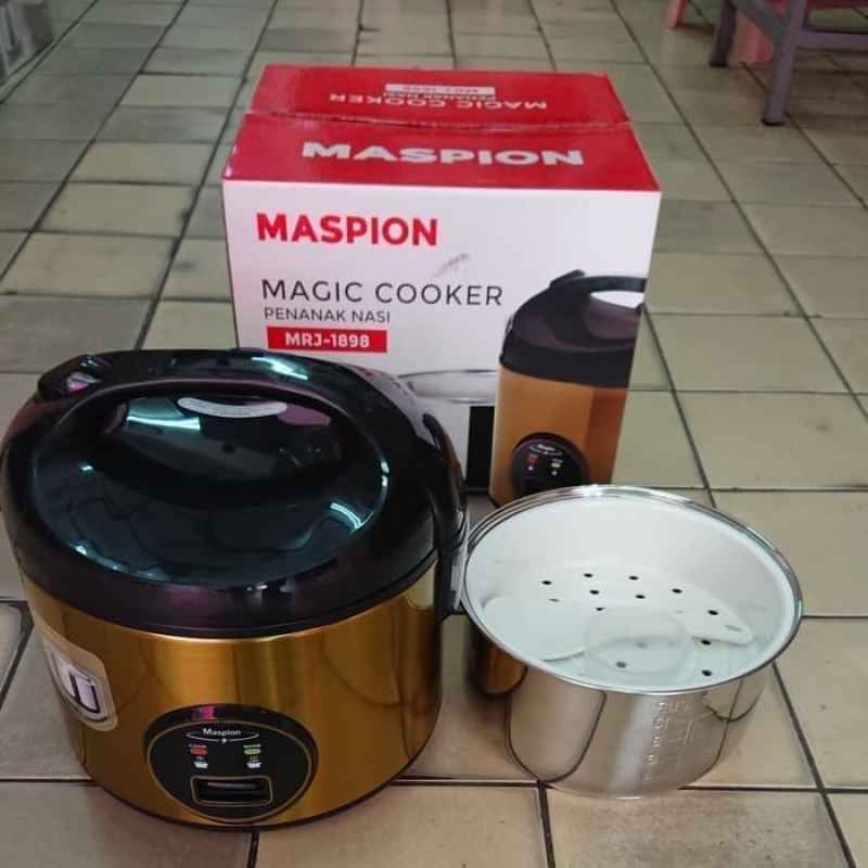 Rice cooker maspion stainless steel clearance