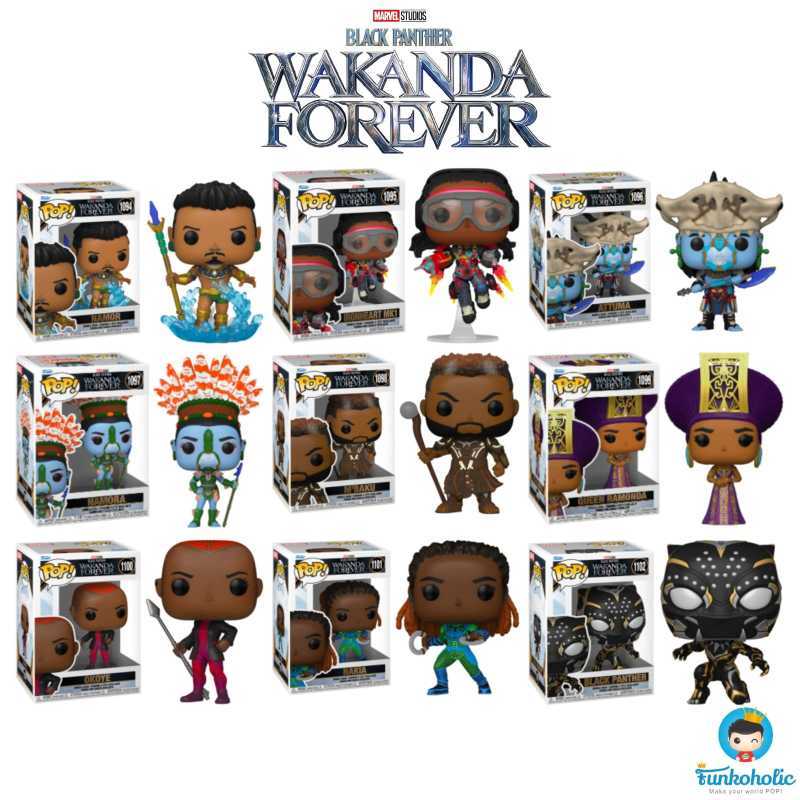Jual Funko Pop! Set Promotion Marvel Black Panther Wakanda Forever