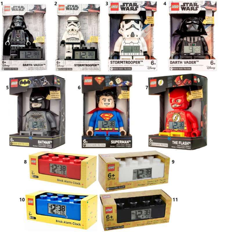 Superman Batman Digital Clock Alarm Clock Argos Batman Lego Lego