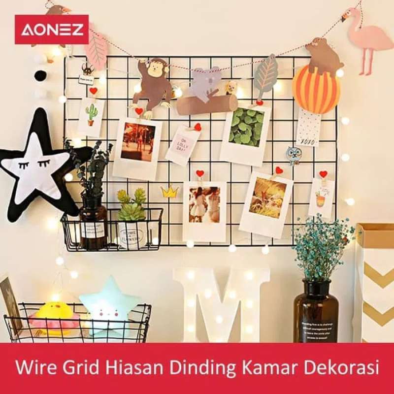Jual Wire Grid Hiasan Dinding Kamar Dekorasi Online Februari 2021 Blibli