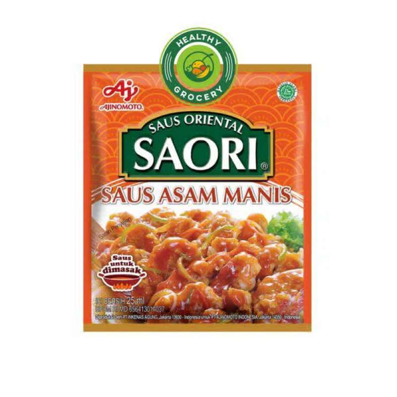 Jual Saori Saos Asam Manis Sachet 25ml Terbaru Juli 2021 Blibli