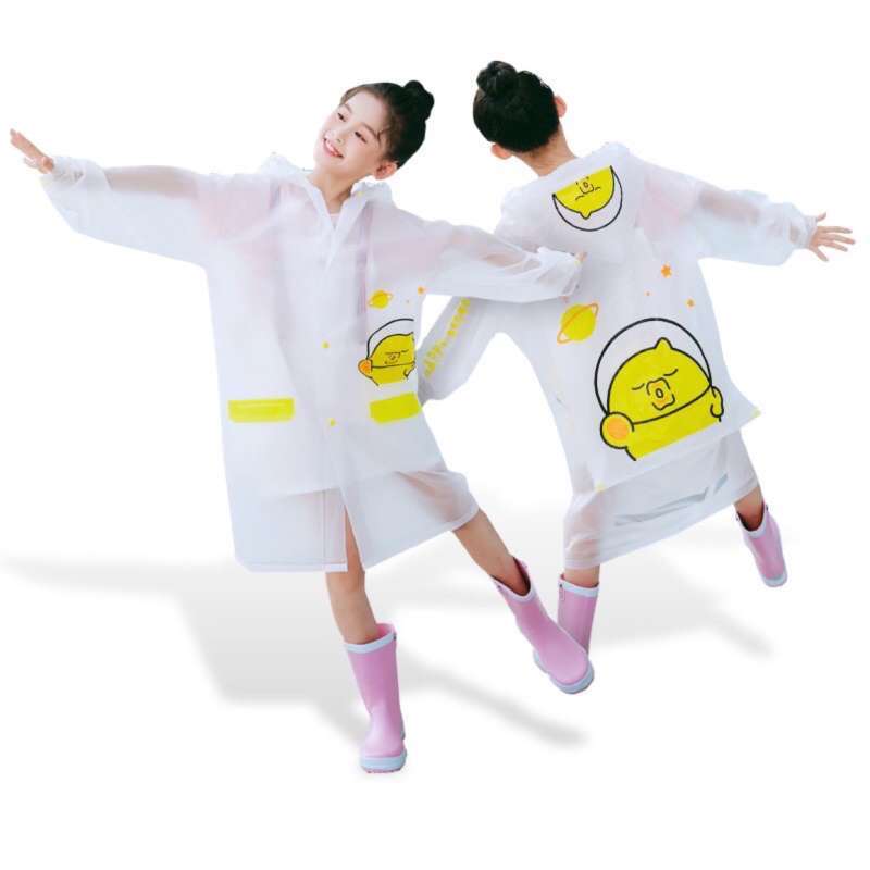 Jual Jas Hujan Anak Anak Karakter Kartun Lucu 3 Warna Bahan Eva Dilengkapi Cover Tas Dan Penutup Kepala Kid Raincoat Online Februari 2021 Blibli
