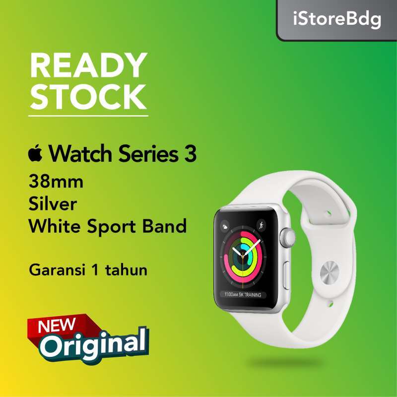 Apple Watch Series 3 GPS 38mm Silver 