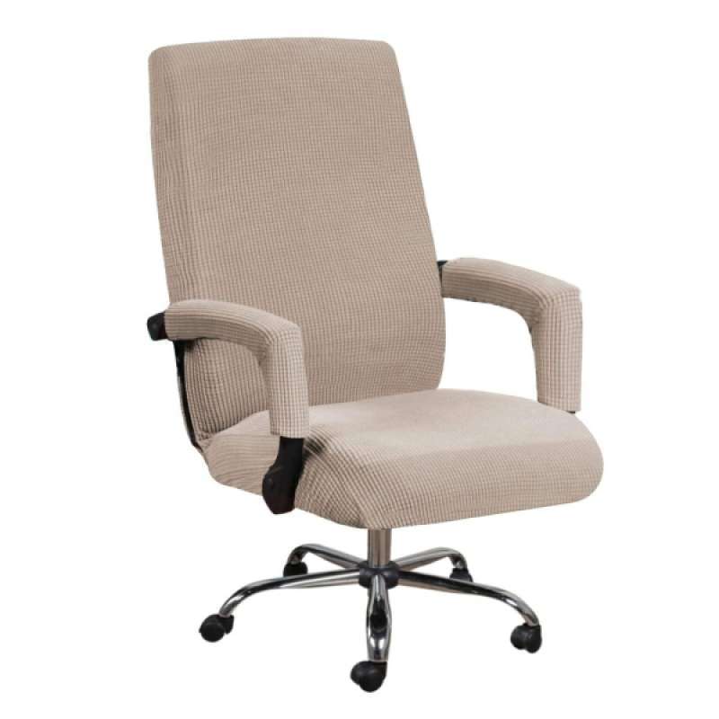 Office Desk Computer Chair Cover Swivel Rotate Seat Armchair Slipcover Decors 
