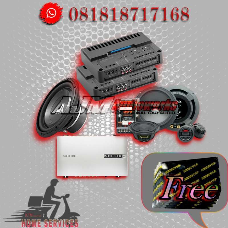 Jual Paket Fullset system Audio Mobil 
