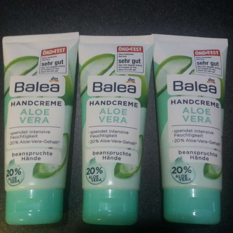 balea hand cream aloe vera