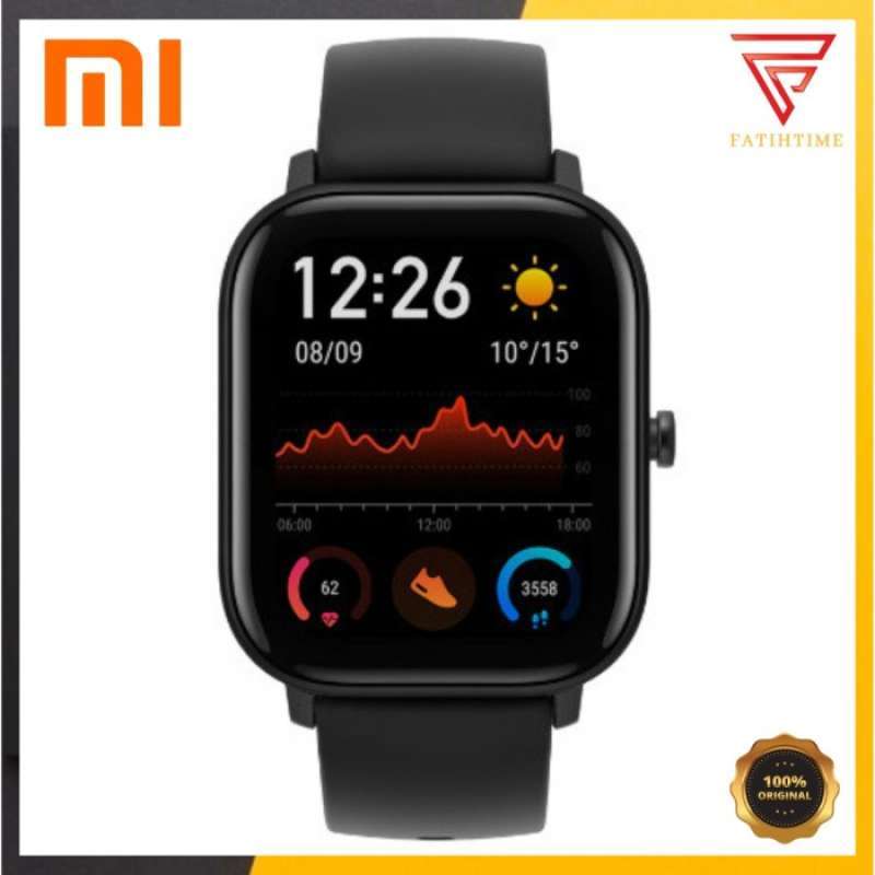 Jual Xiaomi Amazfit Gts Sport Smartwatch Bluetooth 5 0 A1914 Black Online Januari 2021 Blibli