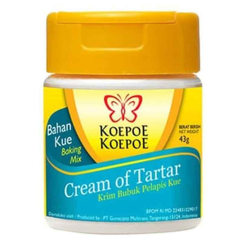 Jual Cream Of Tartar Koepoe Koepoe 43gr Online Desember 2020 Blibli