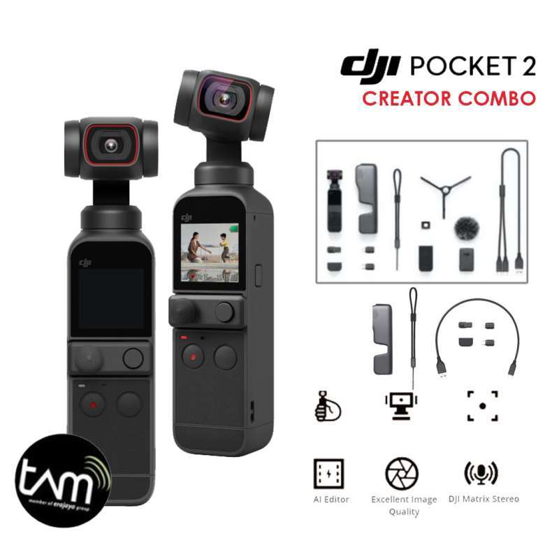 Jual WITACOM  DJI Pocket 2 Creator Combo / DJI Osmo Pocket 2 Combo