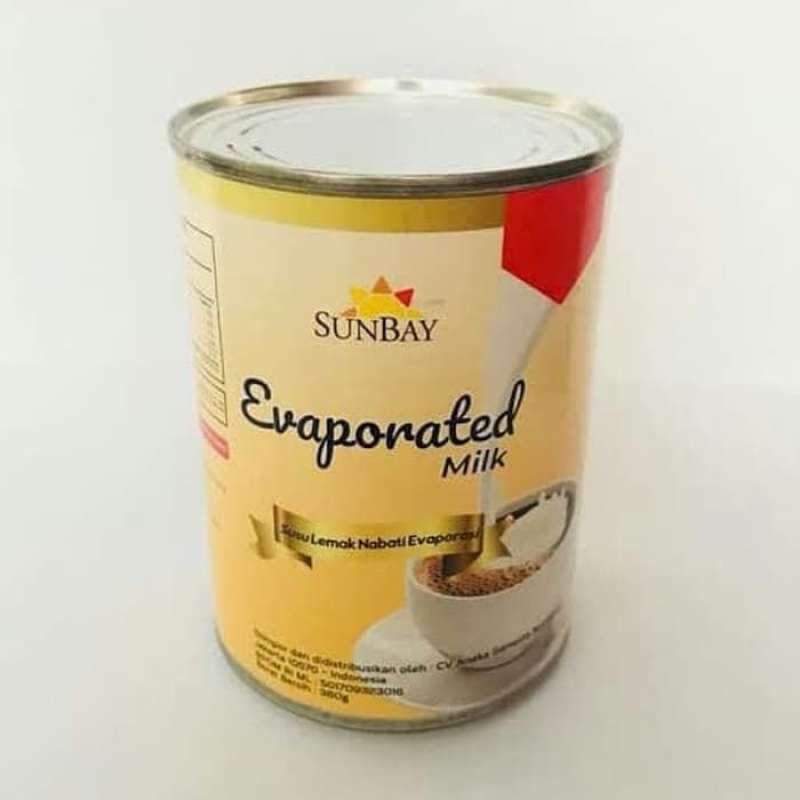 Jual Sunbay Evaporated Milk Susu Evaporasi 380gr Murah Mei 2021 Blibli