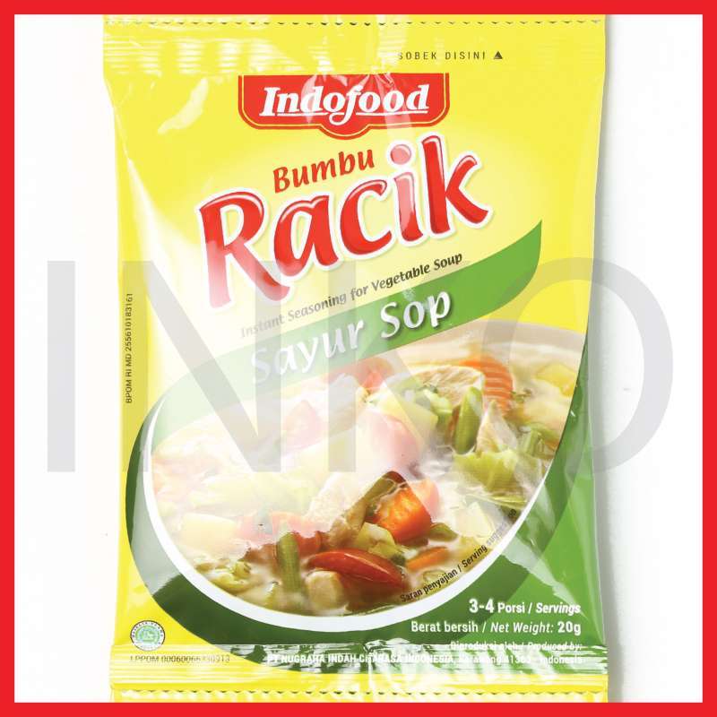 Indofood Bumbu Racik Sayur Sop Renceng 10x20gr Terbaru Agustus 2021 Harga Murah Kualitas Terjamin Blibli