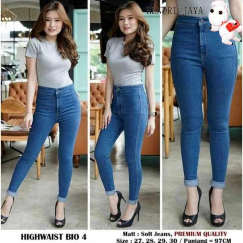 Promo Jeans Women Highwaist / Celana 