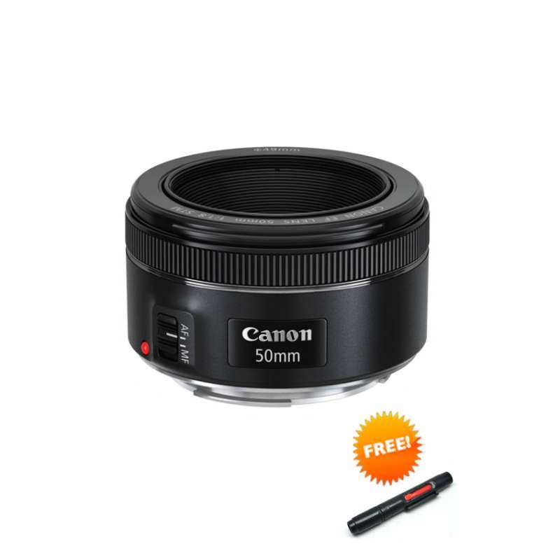 ladang canon ef 50mm f 1 8 stm lensa kamera lenspen universal