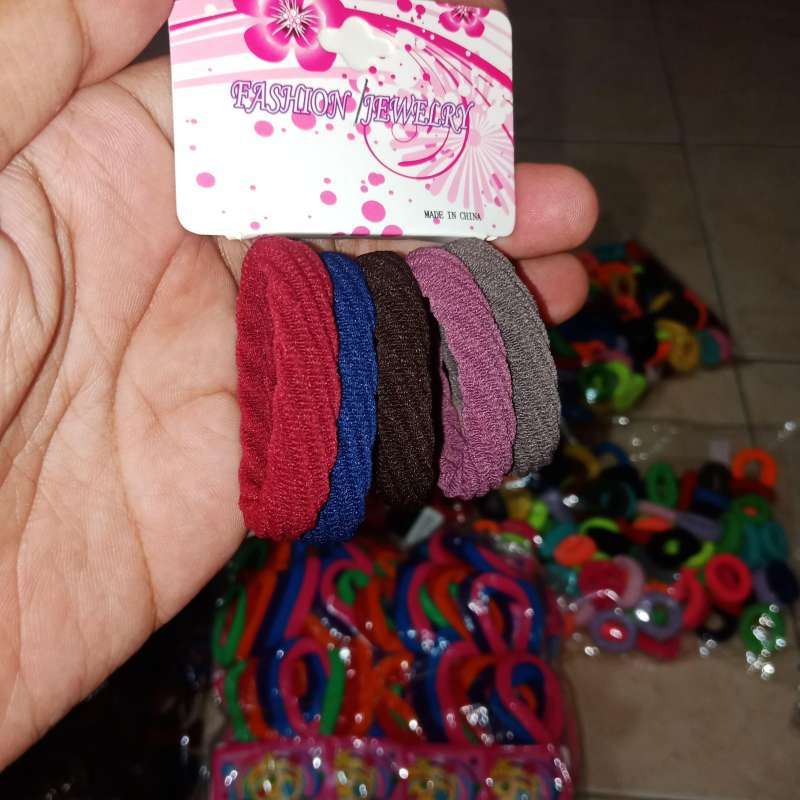 Jual Ikat Rambut Korea Karet Multi Color 5 Pcs Murah Mei 2021 Blibli