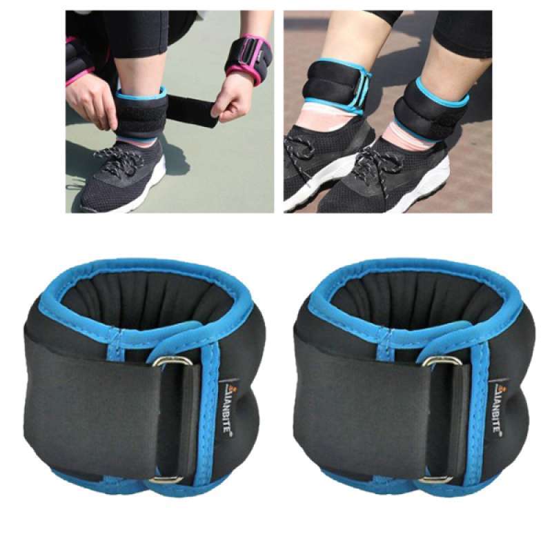 Adjustable Ankle Weights Set Soft Ankle Wrist Weights 1 2 3kg Pair Walking Running Hands Strength Training Exercise Home Gym Exercise Workout Terbaru Agustus 2021 Harga Murah Kualitas Terjamin Blibli