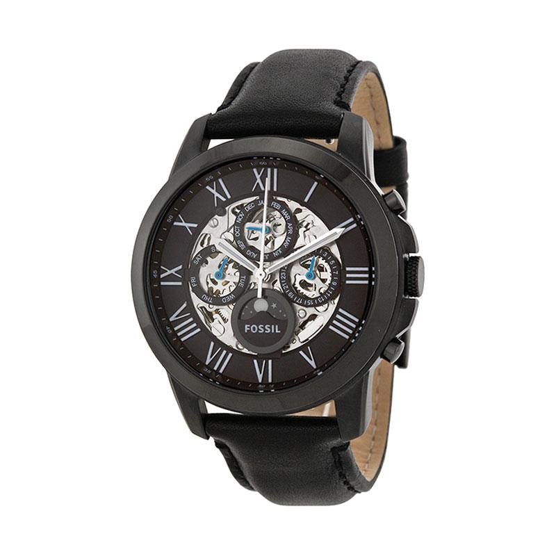 Fossil ME3028 Grant Automatic Watch Jam Tangan Pria - Black