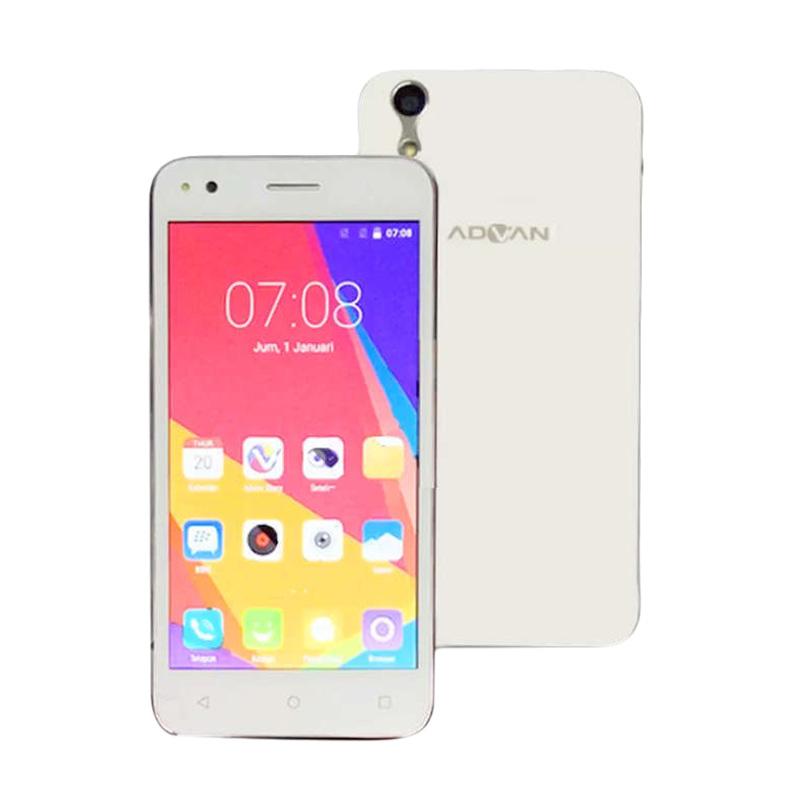 Advan Vandroid i5C Smartphone - White [8GB/ 1GB/4G LTE]