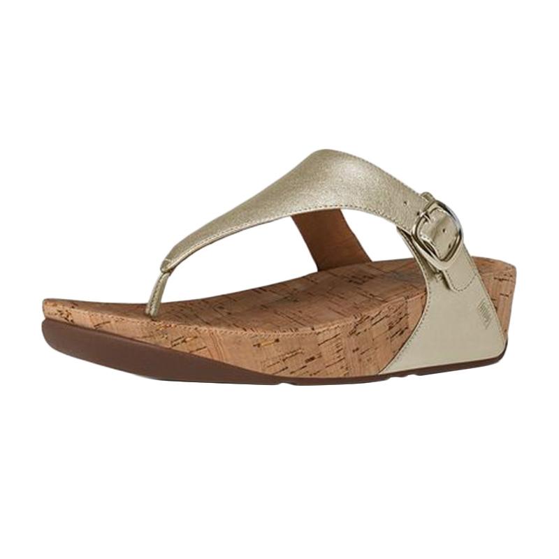 FitFlop Womens The Skinny Sandals - Gold