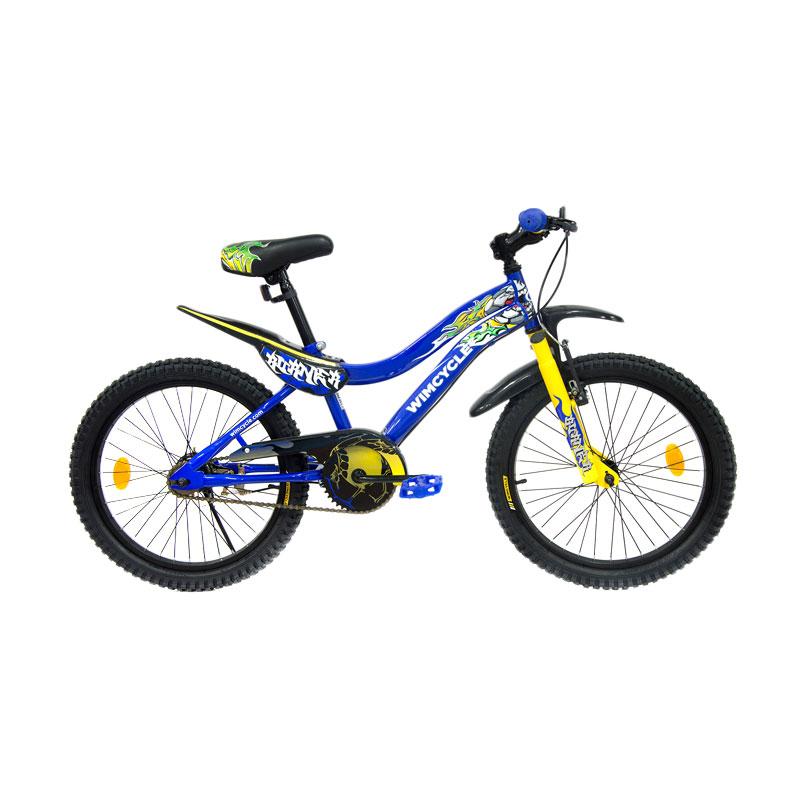 Jual Wimcycle Burner Bmx Sepeda Anak Biru 20 Inch Murah Juli 2020 Blibli Com