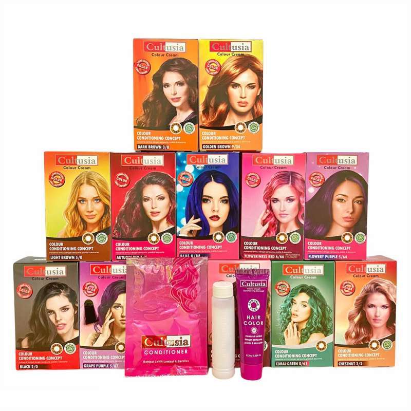 Jual Cultusia Hair Color Cream Pewarna Rambut Online Maret 2021 Blibli Salah satunya dengan membeli merk masker rambut terbaik yang bagus dan berkualitas. cultusia hair color cream pewarna rambut