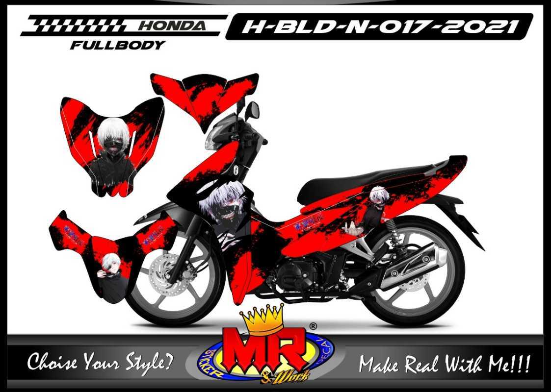 Jual Decal Stiker FullBody Murah Modifikasi Variasi Motor Honda