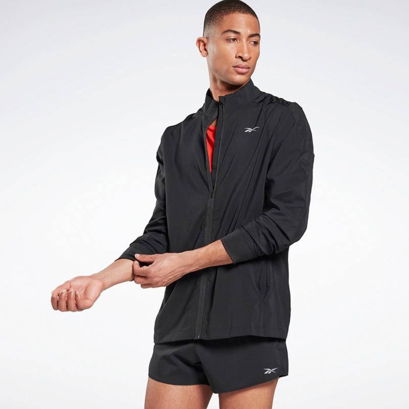 Jual Reebok Men Running Woven Wind Jacket FU1328 di Seller