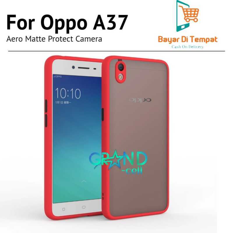 Jual Case Hp Matte Doft For Oppo A37 With Lens Protect Camera Premium Bumper Aero Back Casing Handphone Murah Mei 2021 Blibli