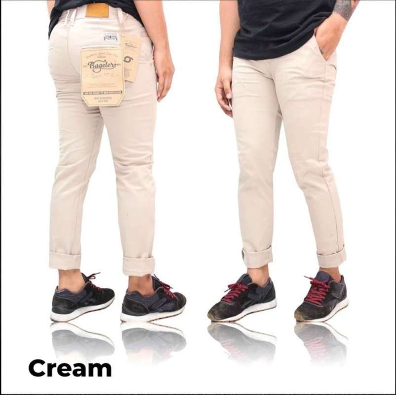 Celana panjang kain pria keren