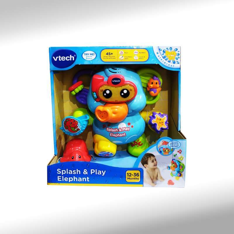 Jual Vtech Splash Play Elephant Mainan Edukasi Anak Bayi Di