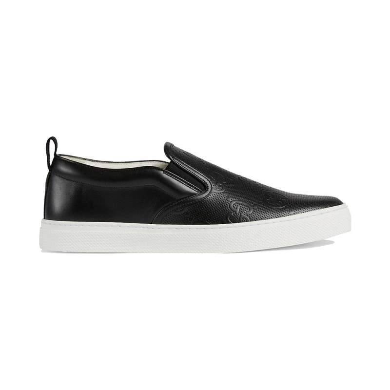 Jual Gucci GG Embossed Slip On Sneaker 