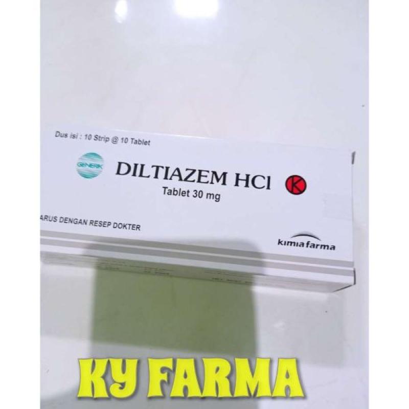 diltiazem 30 mg perbox isi 100 tablet