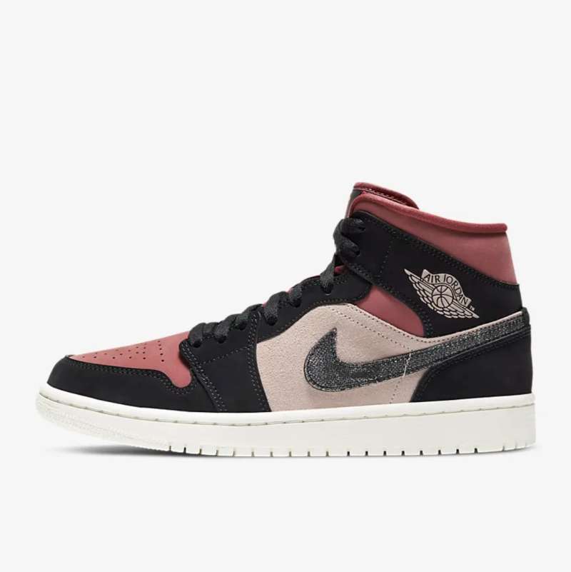 NIKE Air Jordan Mid Dusty Pink Canyon Rust